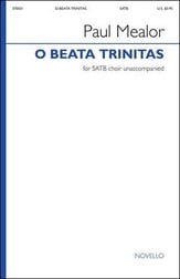O Beata Trinitas SATB choral sheet music cover